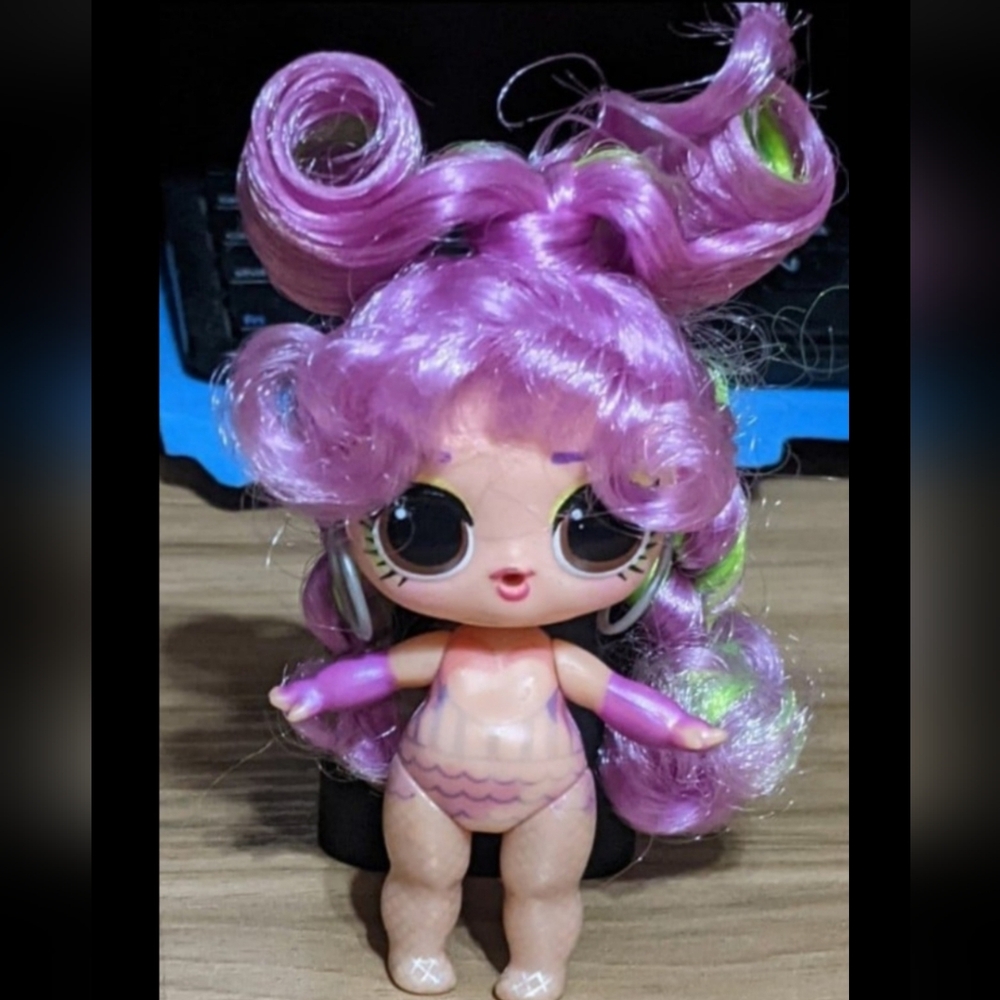 L.O.L. Surprise! Kids Hair & Bath Doll - Purple Hair